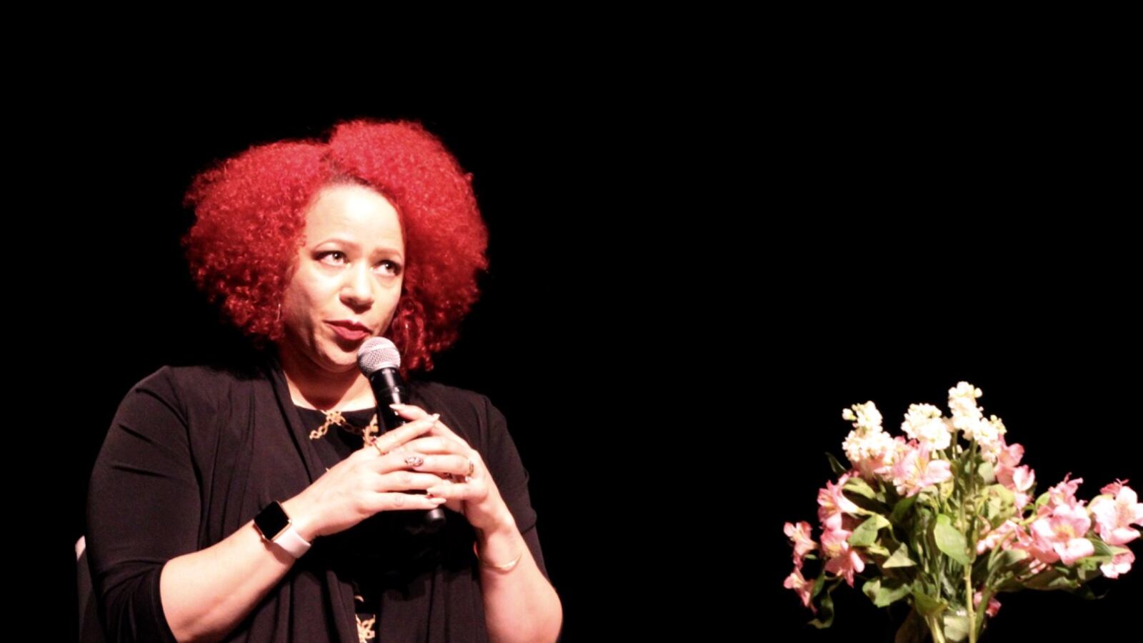 Nikole Hannah-Jones, an award-winning New York Times Magazine writer, speaks on school segregation during her first public appearance in Memphis.