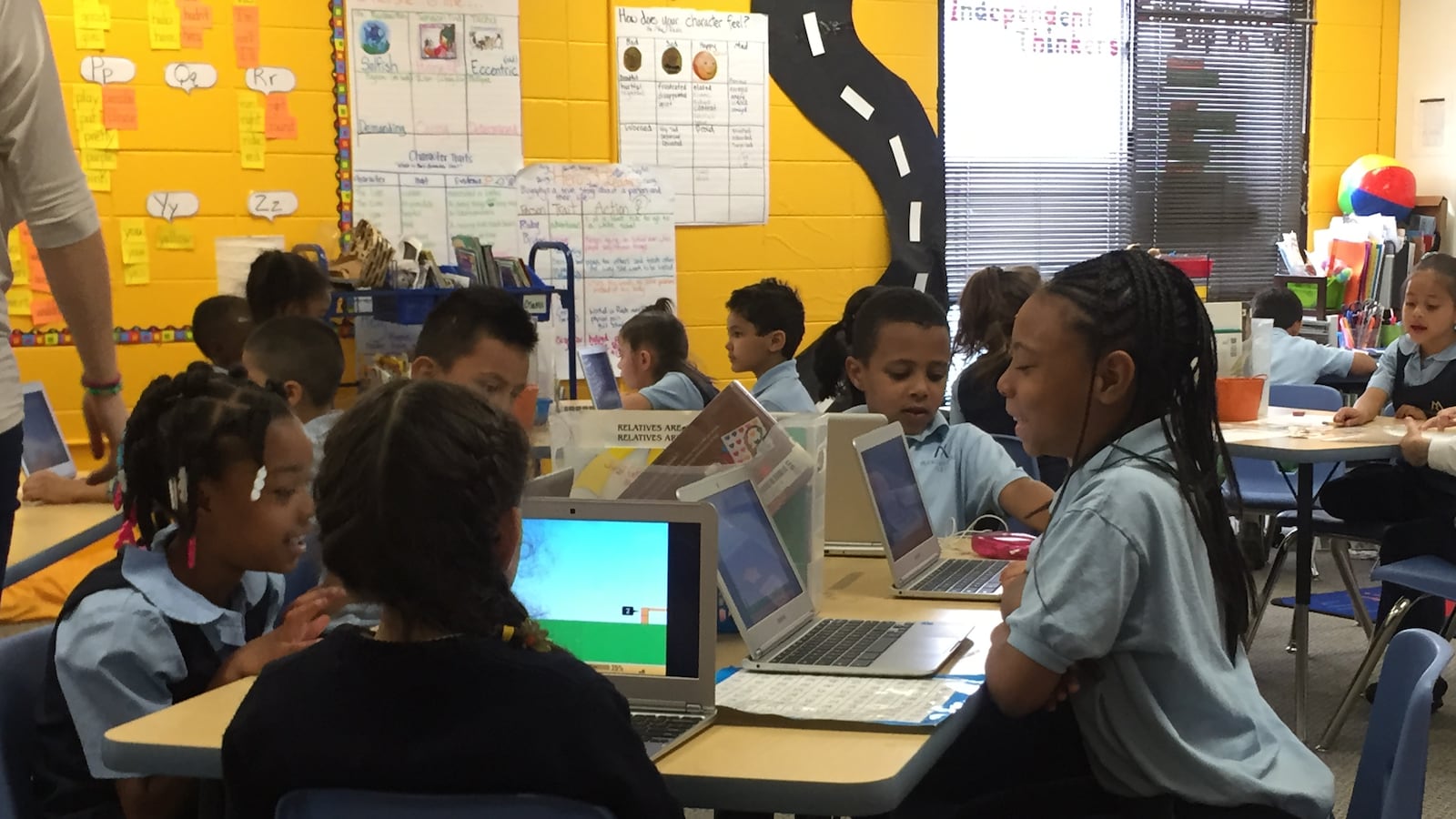 Students at Rocky Mountain Prep in SE Denver.