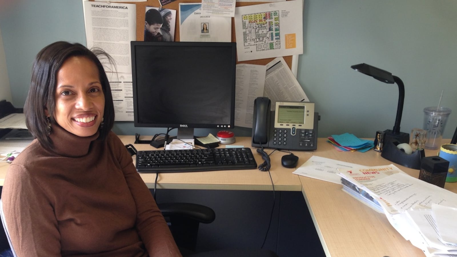 Charissa Fernandez, the executive director of Teach for America - New York City.