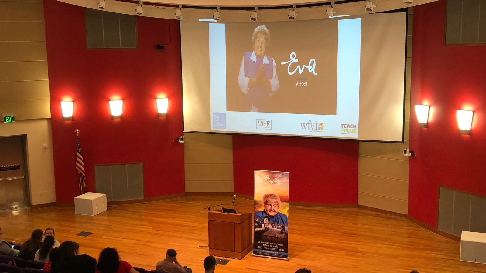 "The Story of Eva" was screened for teachers at the Indianapolis Centra Library on Wednesday.