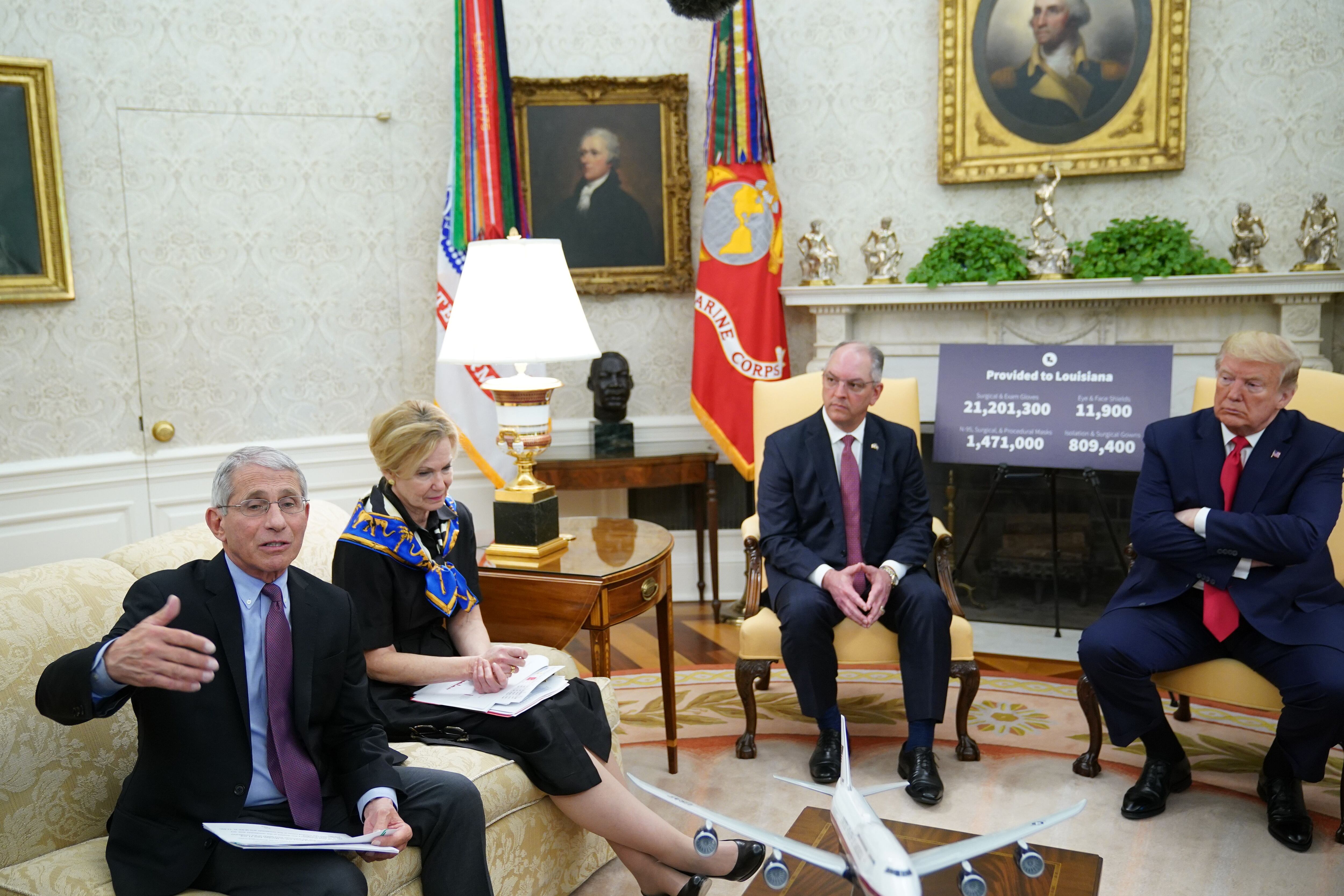 US-POLITICS-HEALTH-VIRUS-TRUMP-EDWARDS