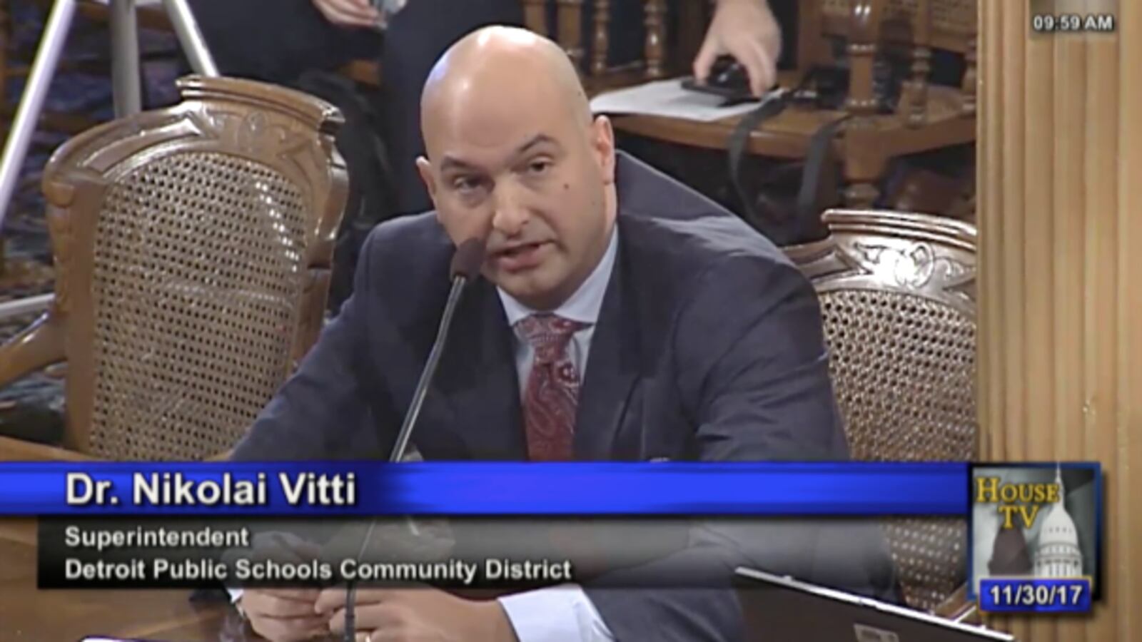 Detroit Schools Superintendent Nikolai Vitti
