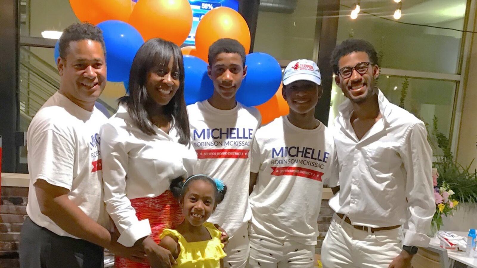 Michelle Robinson McKissack beat incumbent Chris Caldwell by 738 votes.
