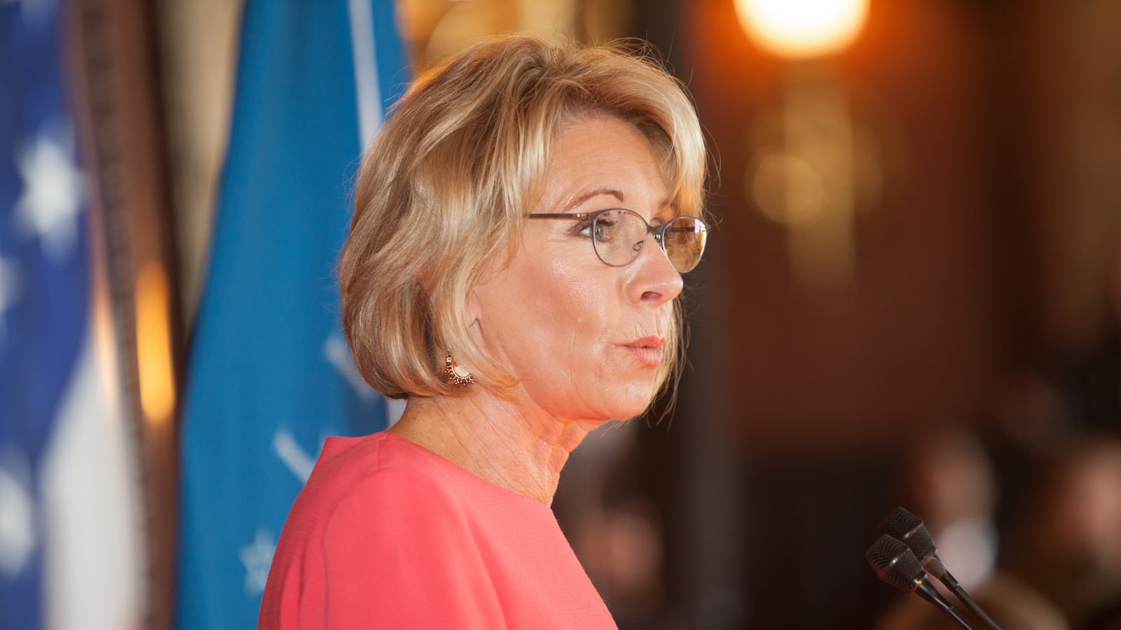 U.S. Education Secretary Betsy DeVos.