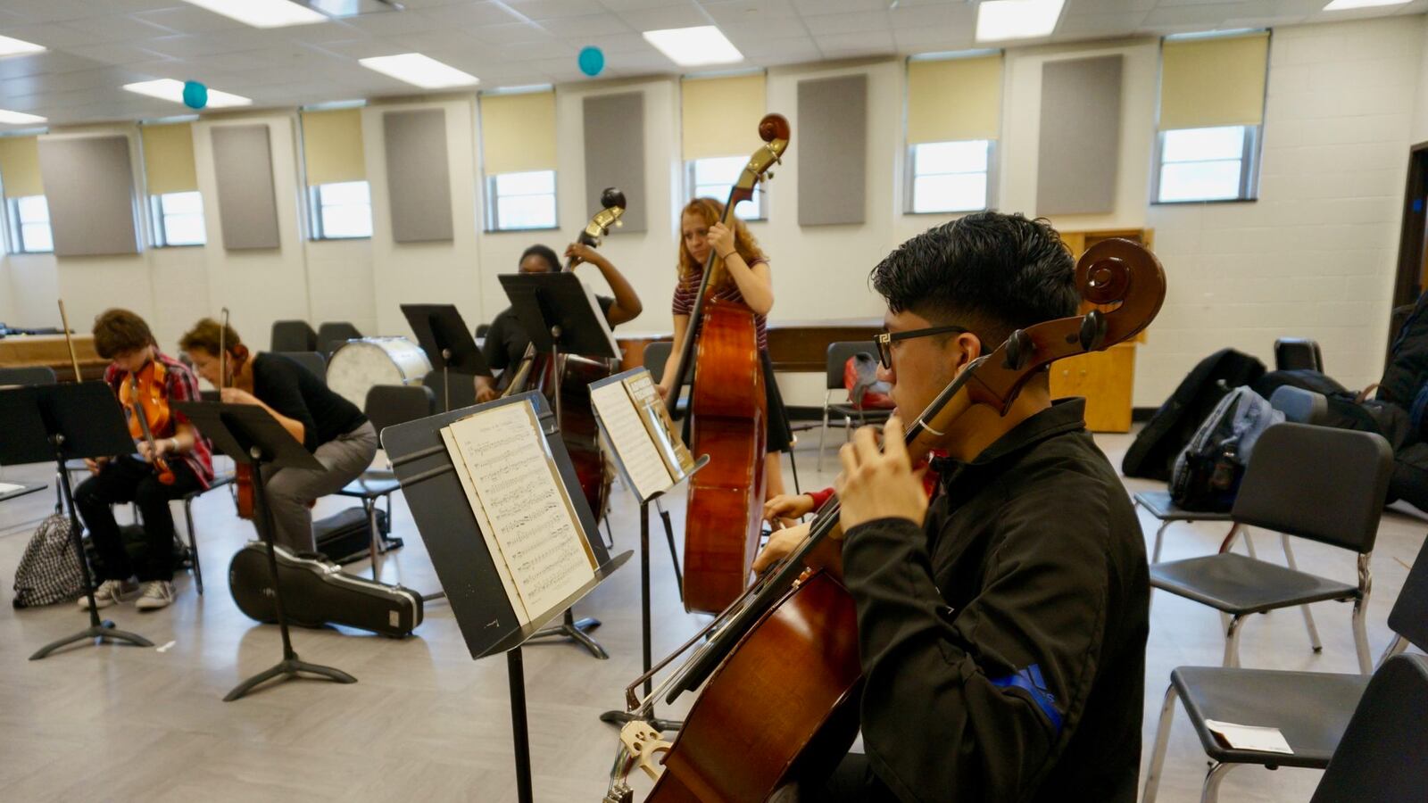 Orchestra and other music offerings have expanded at Shortridge.