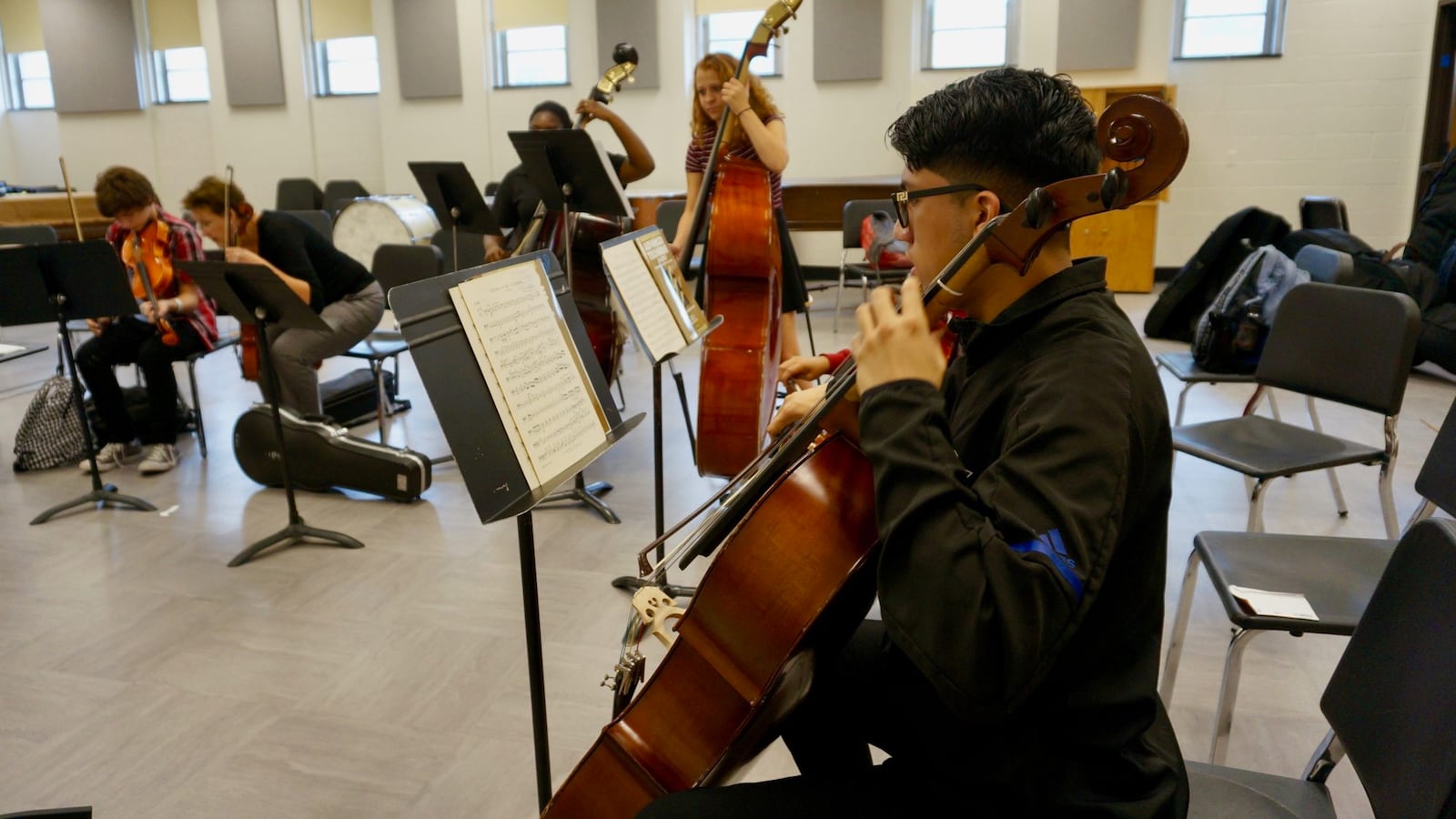 Orchestra and other music offerings have expanded at Shortridge.