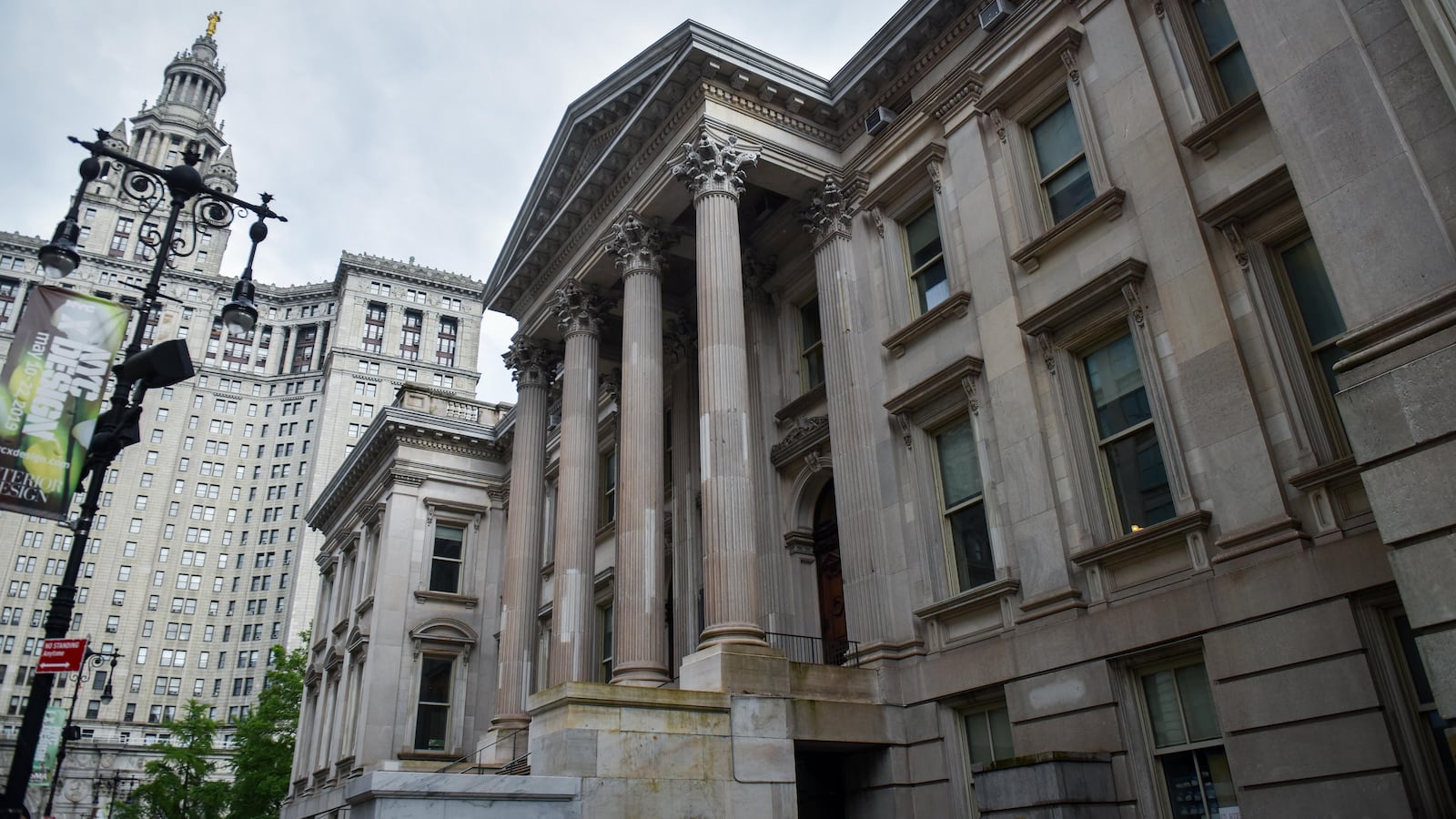 The New York City Department of Education offices in Lower Manhattan