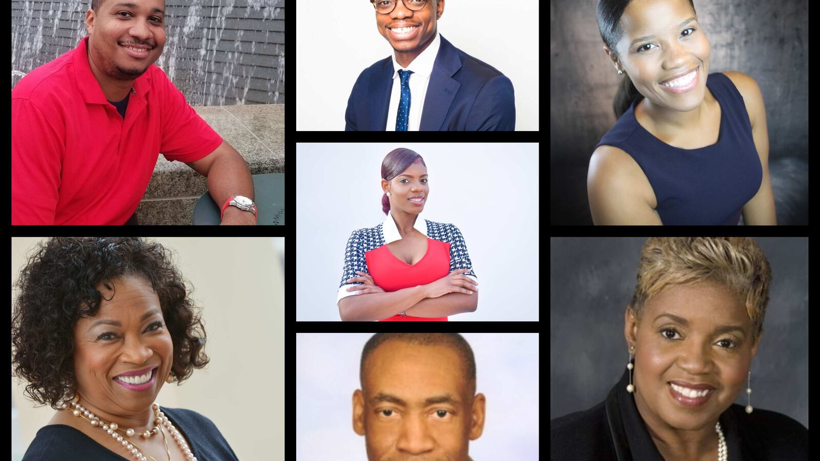 Nine candidates are vying for two seats on Detroit's school board in November. Seven submitted photos.