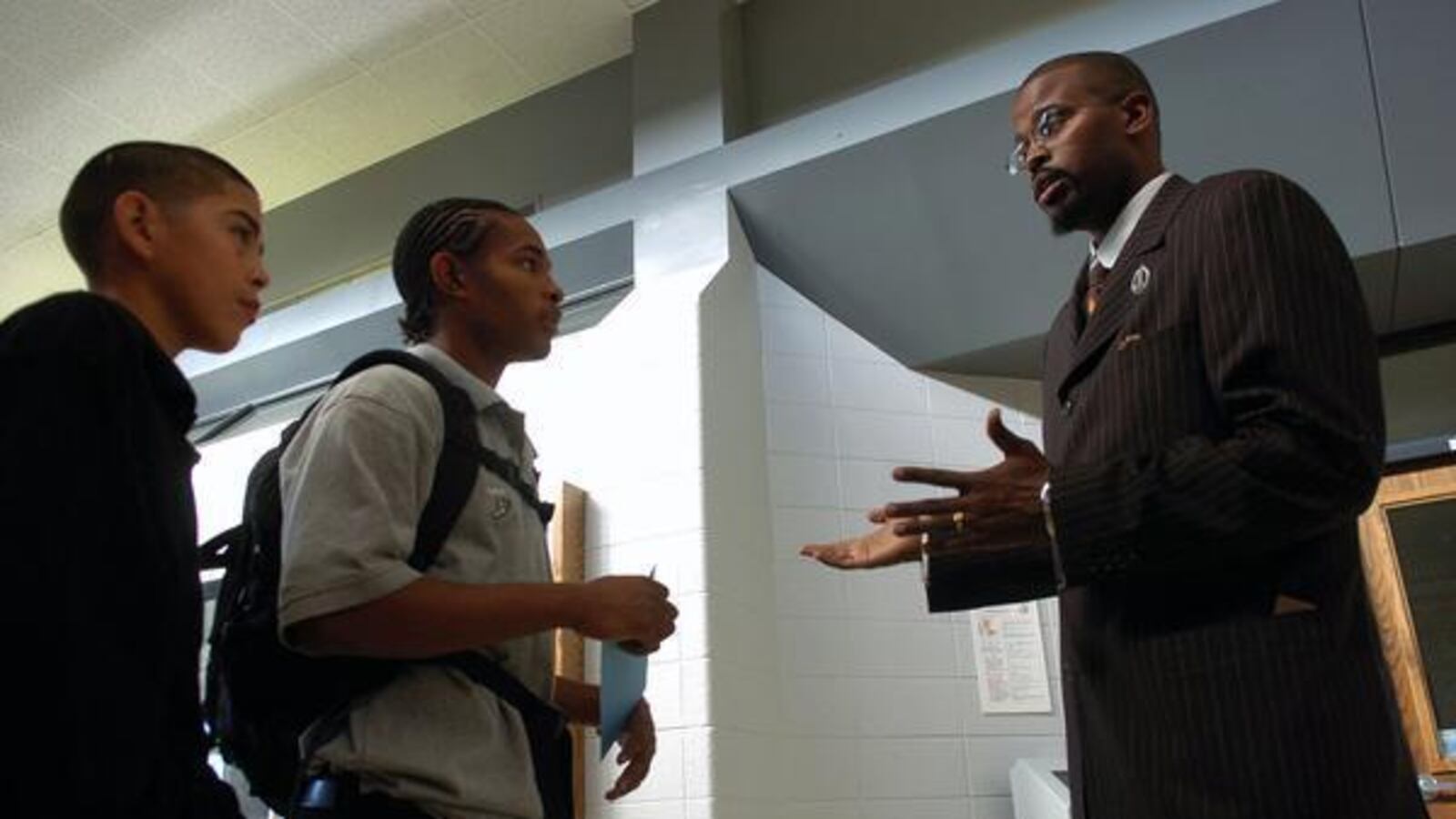 Antwan Wilson when he was principal of Denver's Montbello High School.