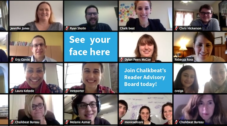 Passionate about education? Want to help improve our journalism? Join Chalkbeat’s Reader Advisory Board