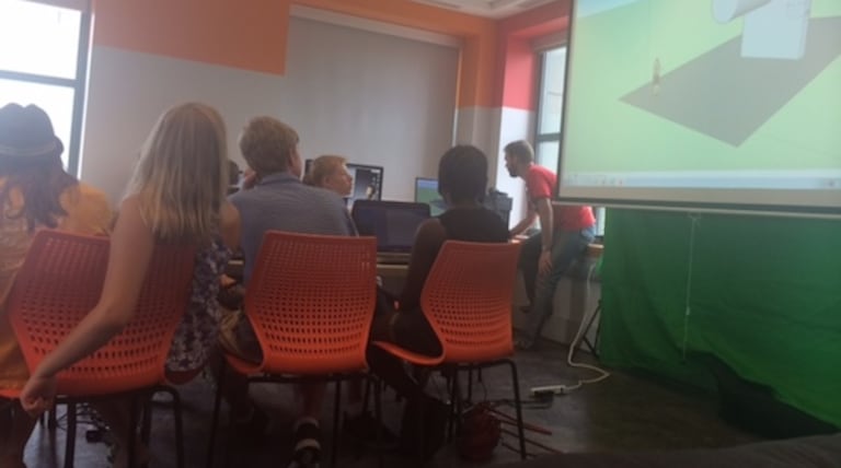 Denver youth build video games at Denver’s IdeaLAB