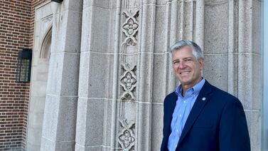 Former East High principal John Youngquist is running for a seat on the Denver school board