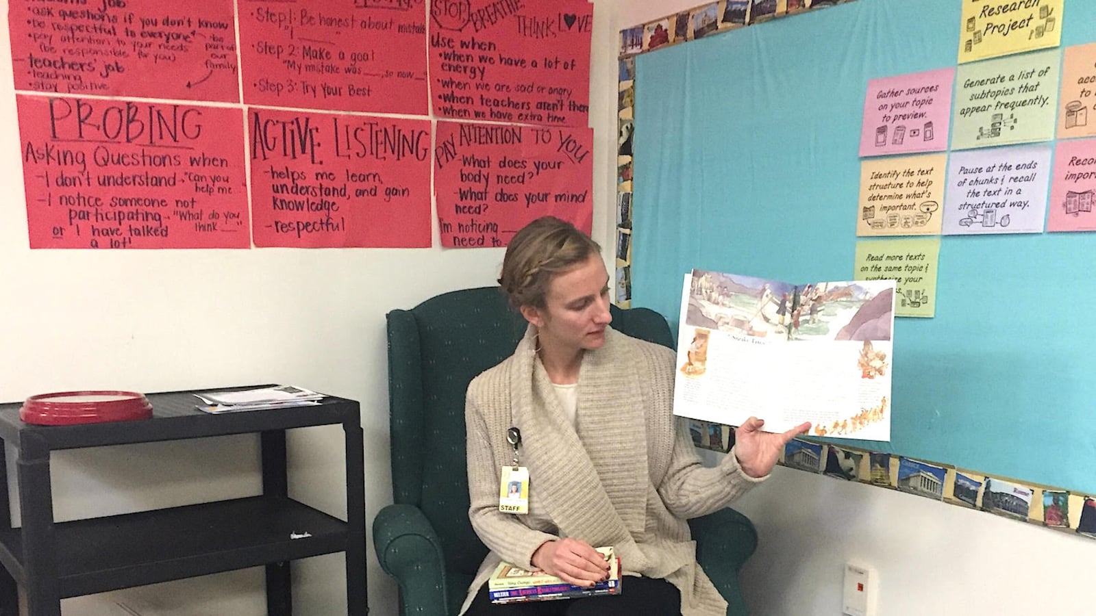 Liz Fitzgerald teaches fourth grade at Sagebrush Elementary School in the Cherry Creek district.