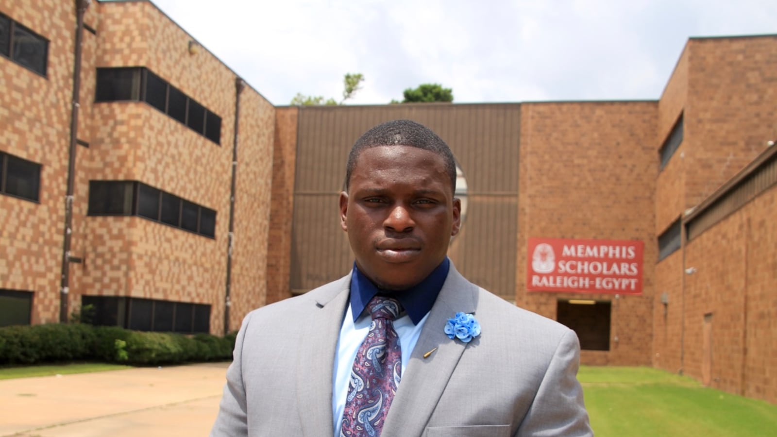 Derek King served as director of culture at Memphis Scholars Raleigh Egypt Middle School, which is relocating across town. He's among the faculty who won't make the move.