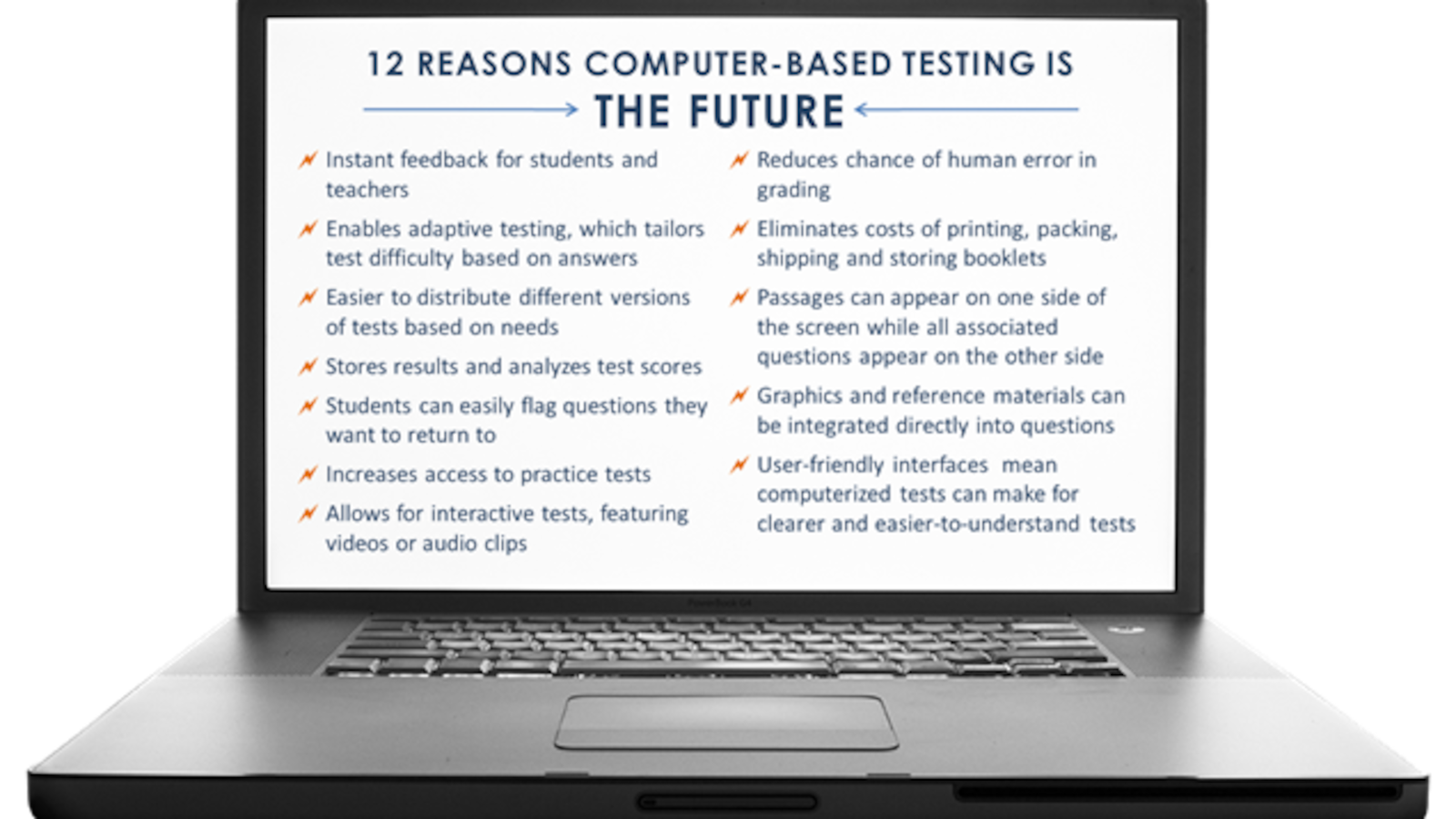 High Achievement New York, a coalition formed to promote the Common Core standards and testing, distributed this graphic advocating for computerized testing in June 2016.