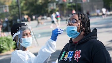 Detroit school district plans to scale back COVID testing next year