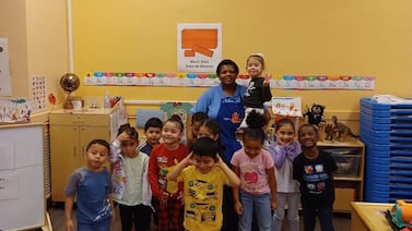 This preschool teacher has bottomless apron pockets (and other superpowers)