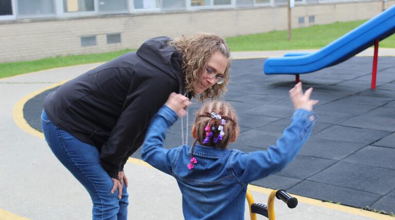 ‘It makes us better teachers because we’re not carrying it inside’: How a Detroit preschool helps teachers cope with the stress of the job