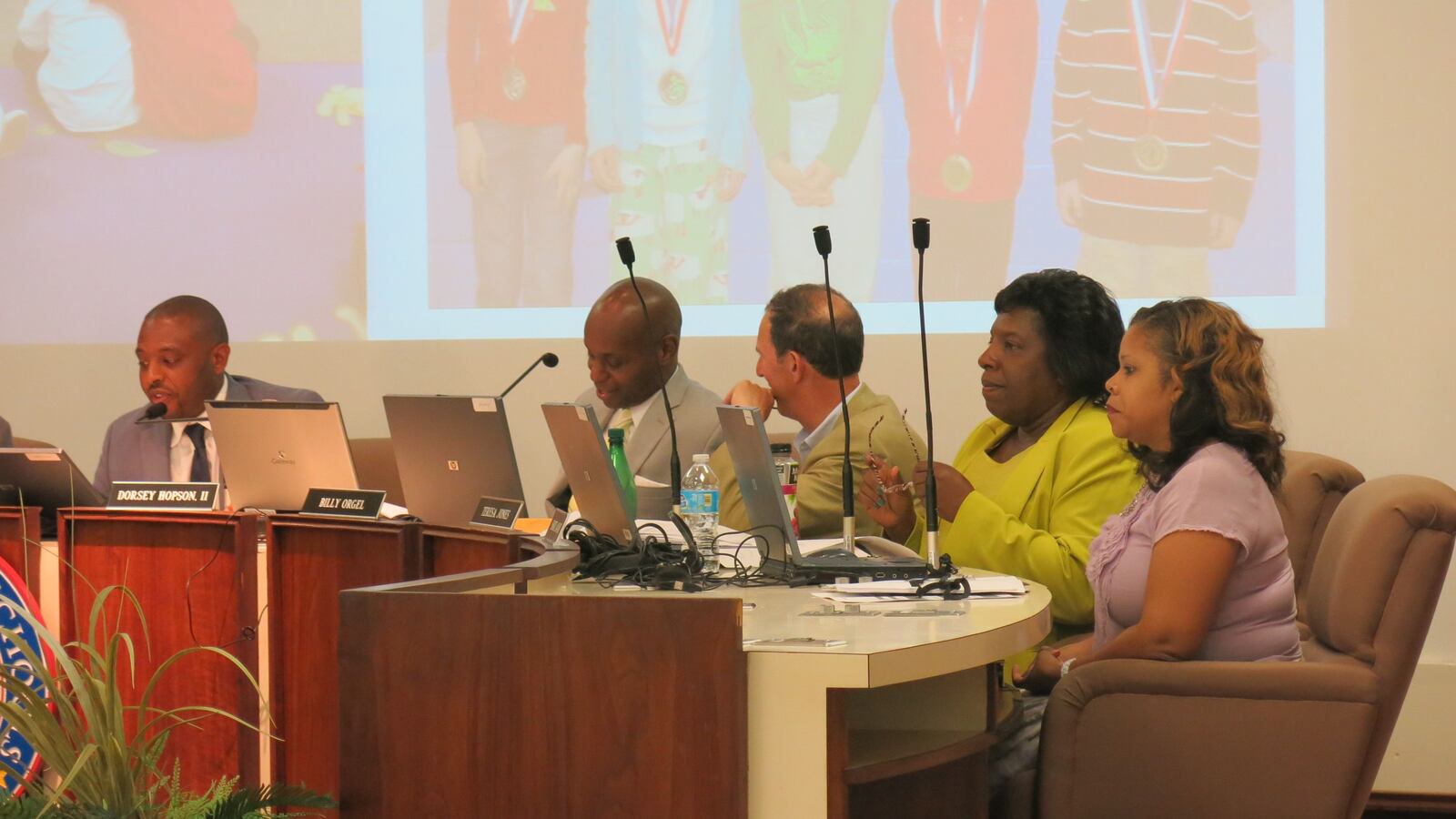 Shelby County school board members.