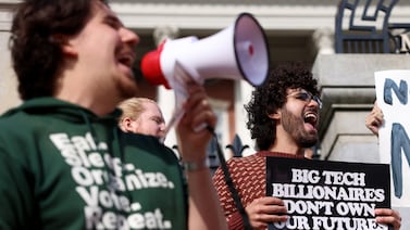 The ed-tech backlash could be a political wild card. Which party will claim it?