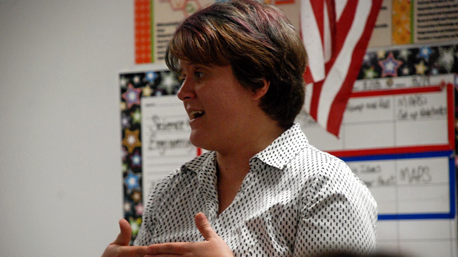 Jessica Noffsinger a teacher at STEM Magnet Lab just won a national award.