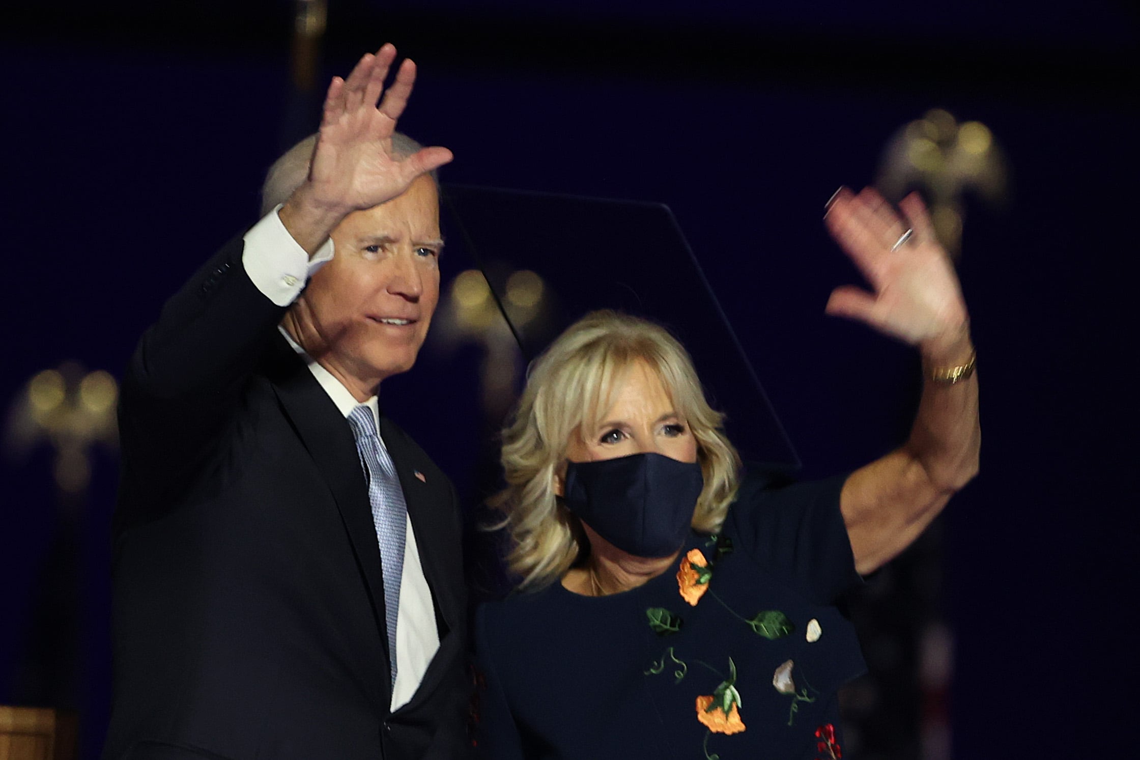 President-Elect Joe Biden And Vice President-Elect Kamala Harris Address The Nation After Election Win