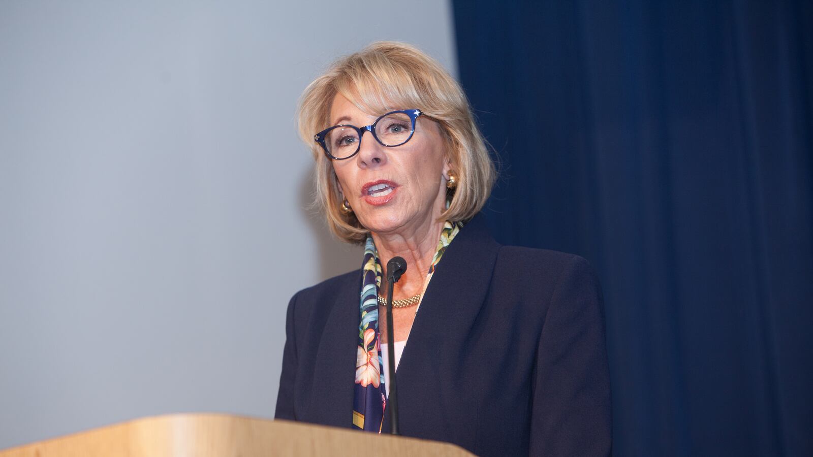 U.S. Education Secretary Betsy DeVos.