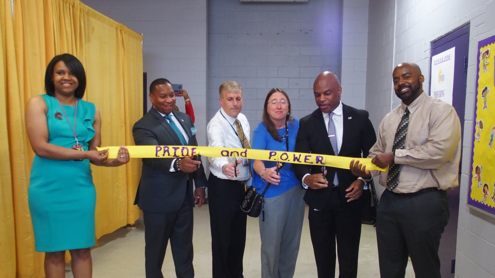 Shelby County Schools opened a "trauma-informed center" at Geeter K8 in August that includes rooms for students to calm down and meet with behavior specialists. The principal, Eric Harris, said the center was inspired by a student who would sneak back into school during a suspension because school was a safe space for him. The district hopes the center will be a model for other schools.