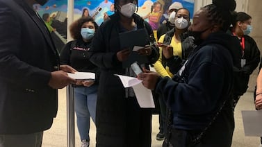 Parents, students, teachers at Philly’s Paul Robeson High protest building conditions