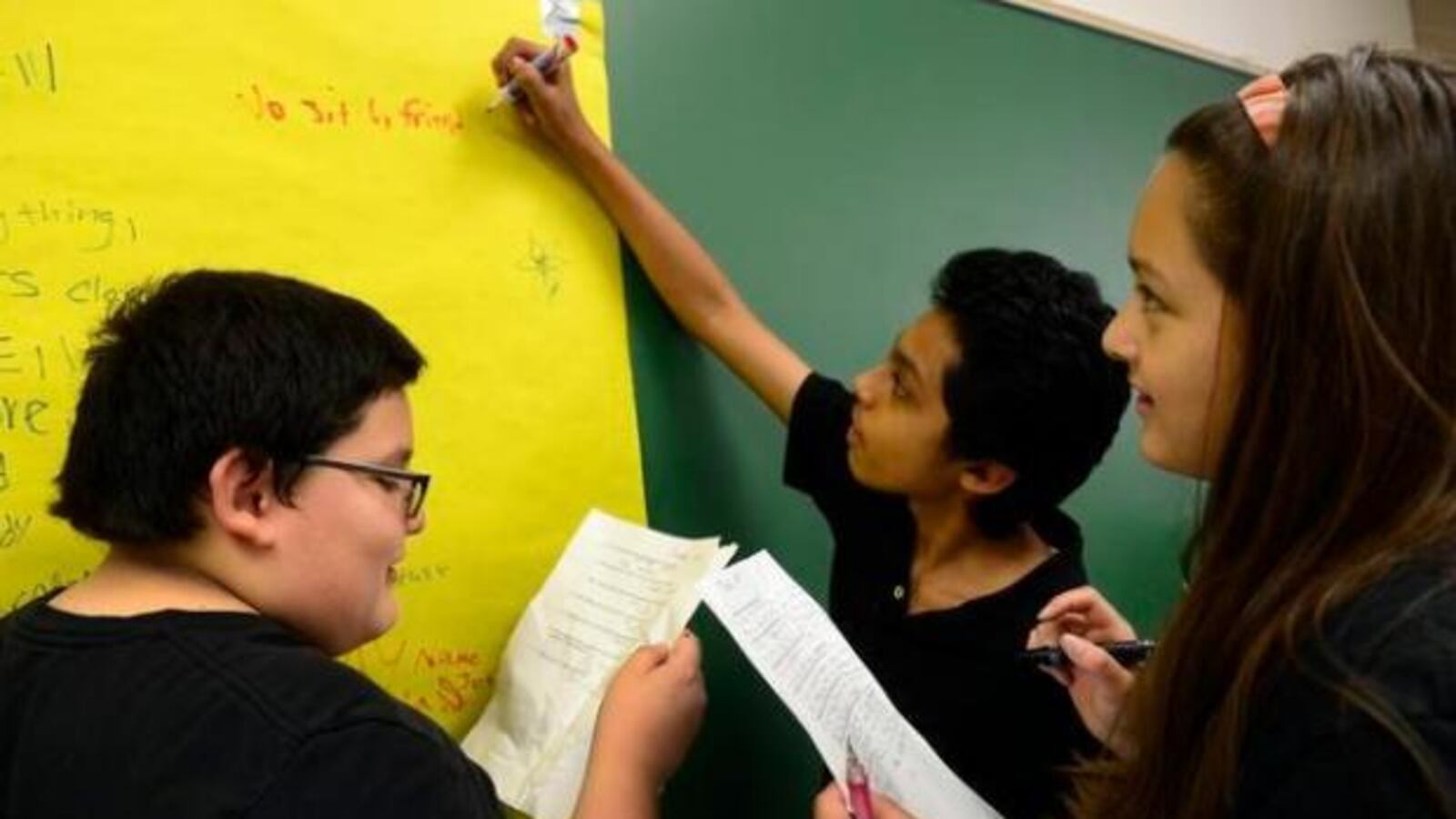 Denver middle school students (Denver Post file)