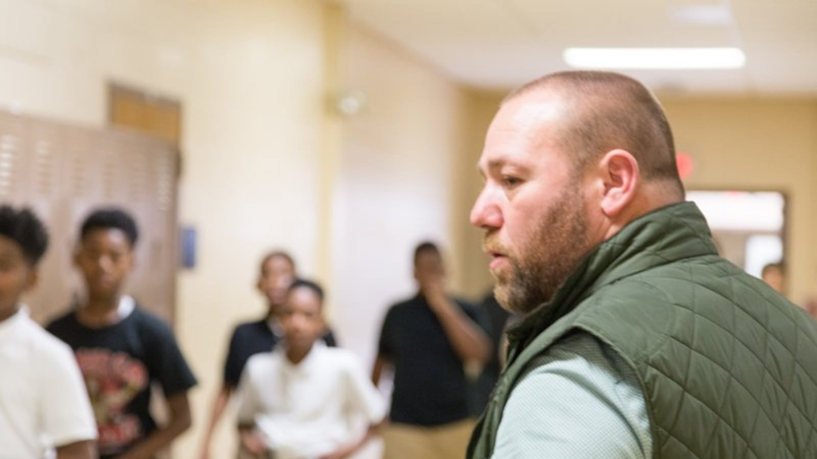 Before becoming principal of Trezevant High School in 2016, Ronnie Mackin was principal at Raleigh Egypt Middle School, both in Memphis.