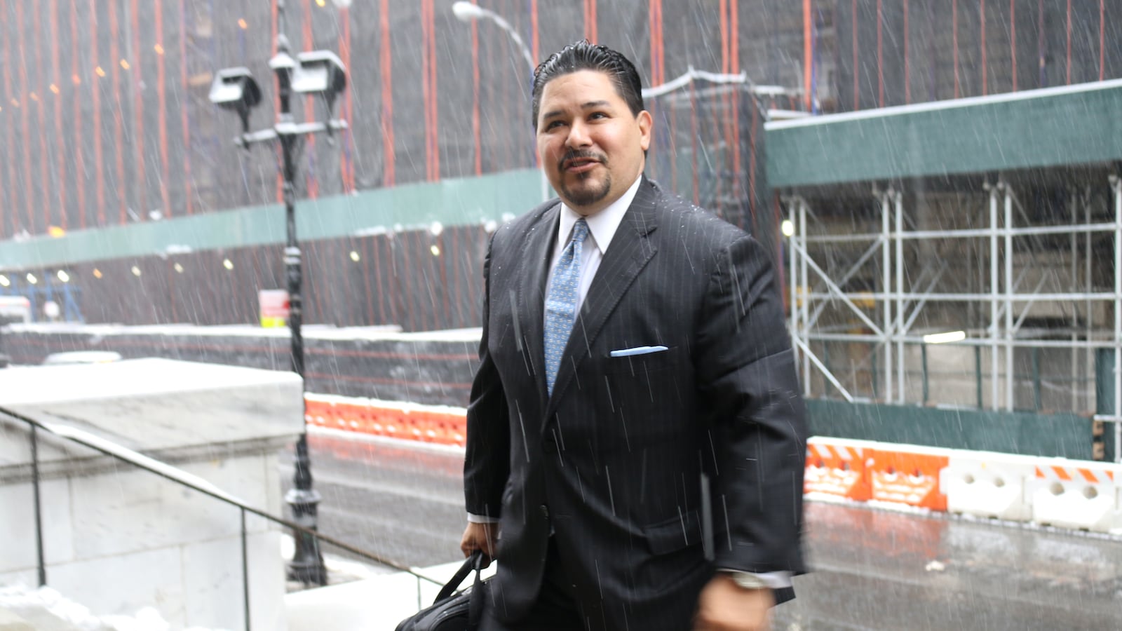 Richard Carranza climbed the steps of Tweed Courthouse, the education department headquarters, on his first day as chancellor.