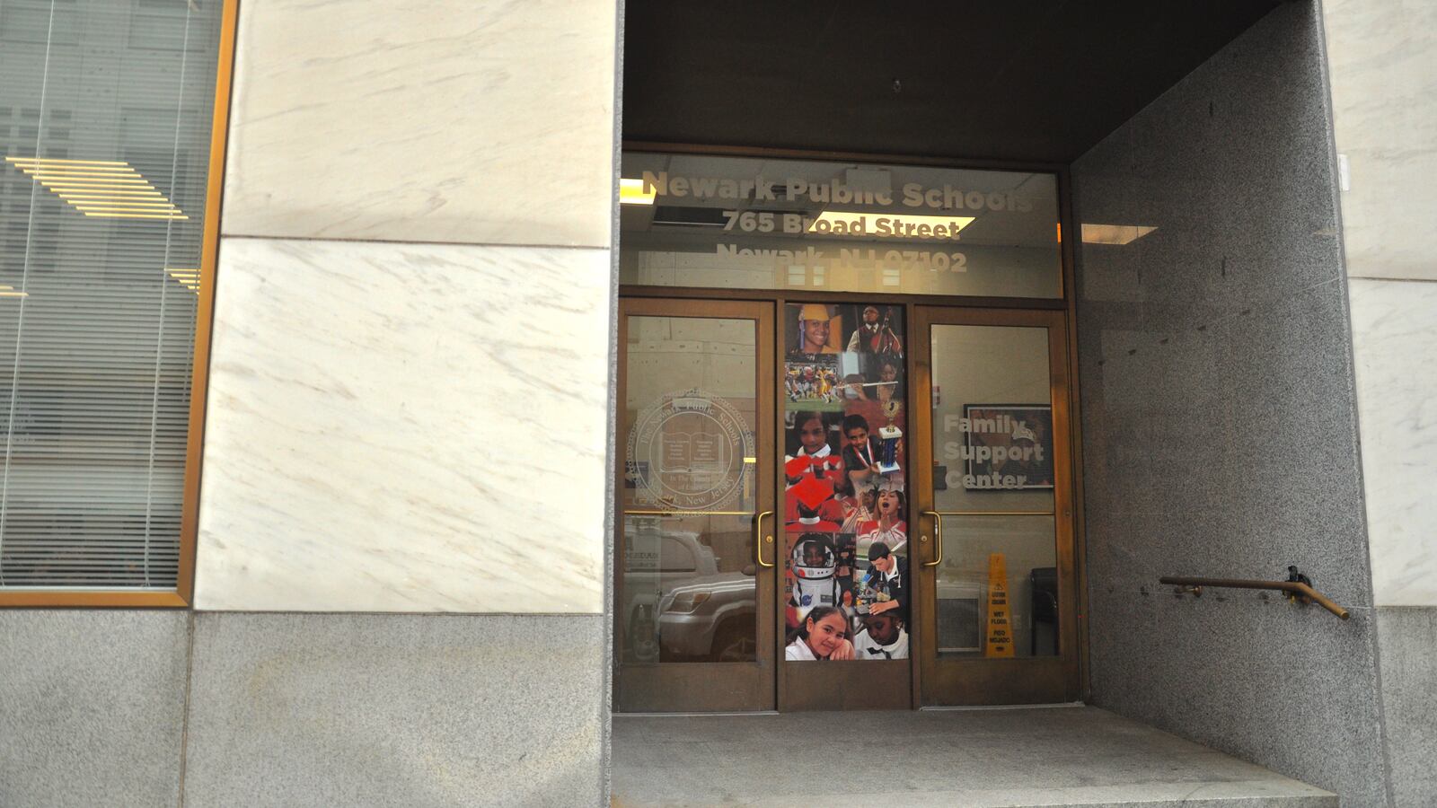 The downtown "Family Support Center" will be open for another month for parents to enroll or transfer their children in Newark schools.