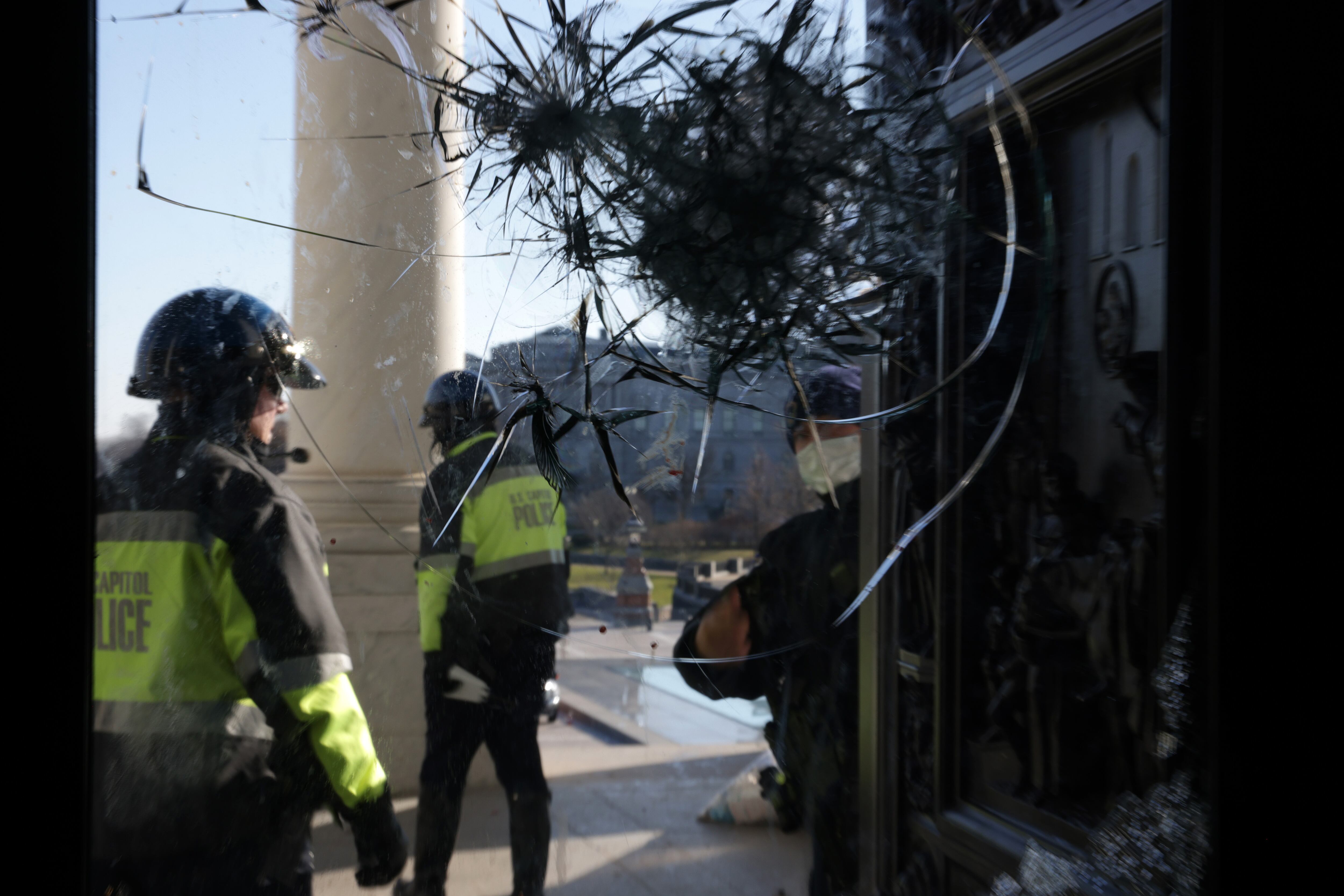 Washington DC Tense After U.S. Capitol Is Stormed By Protestors