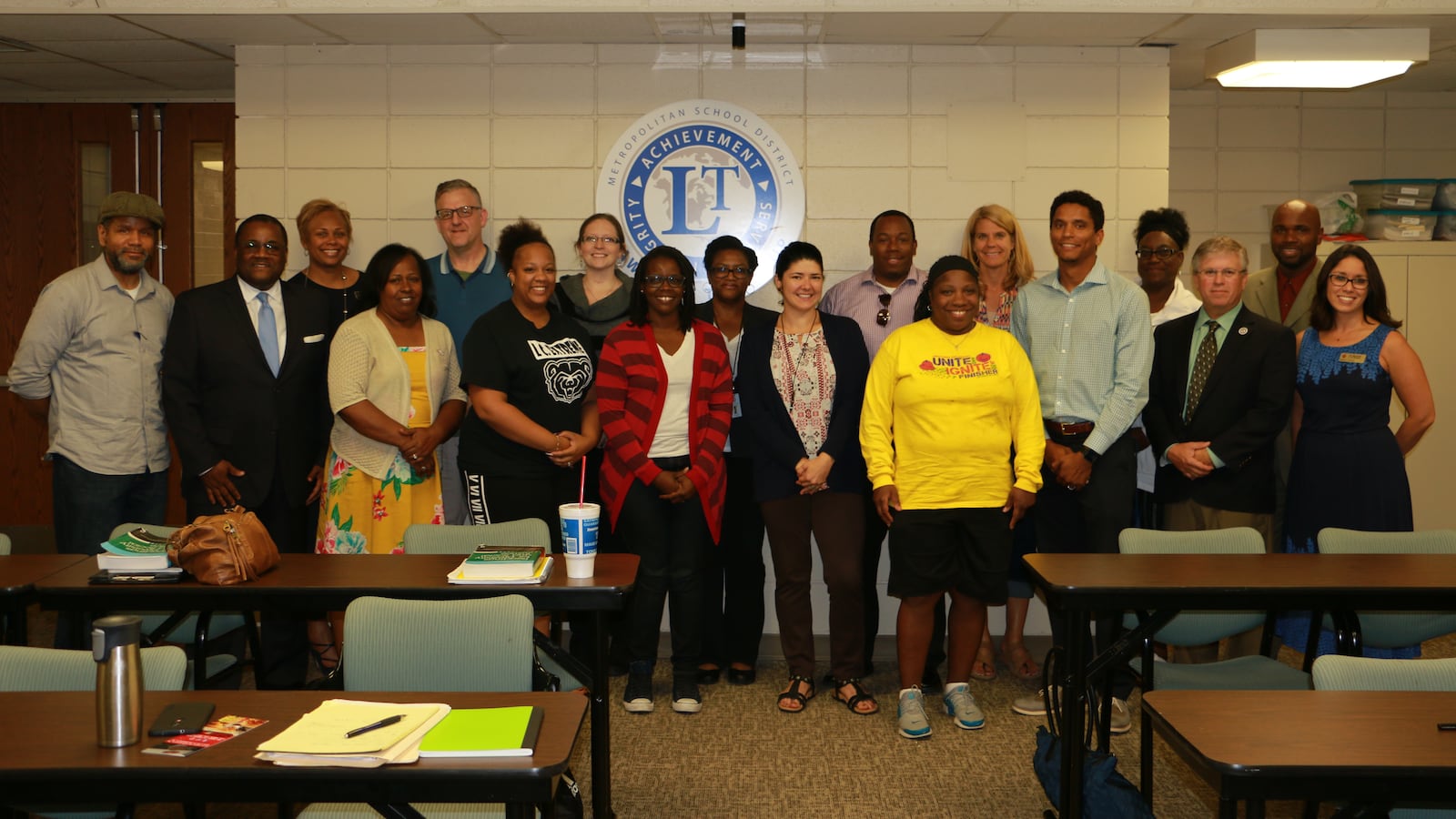 This year's Lawrence Township alternative license program cohort.