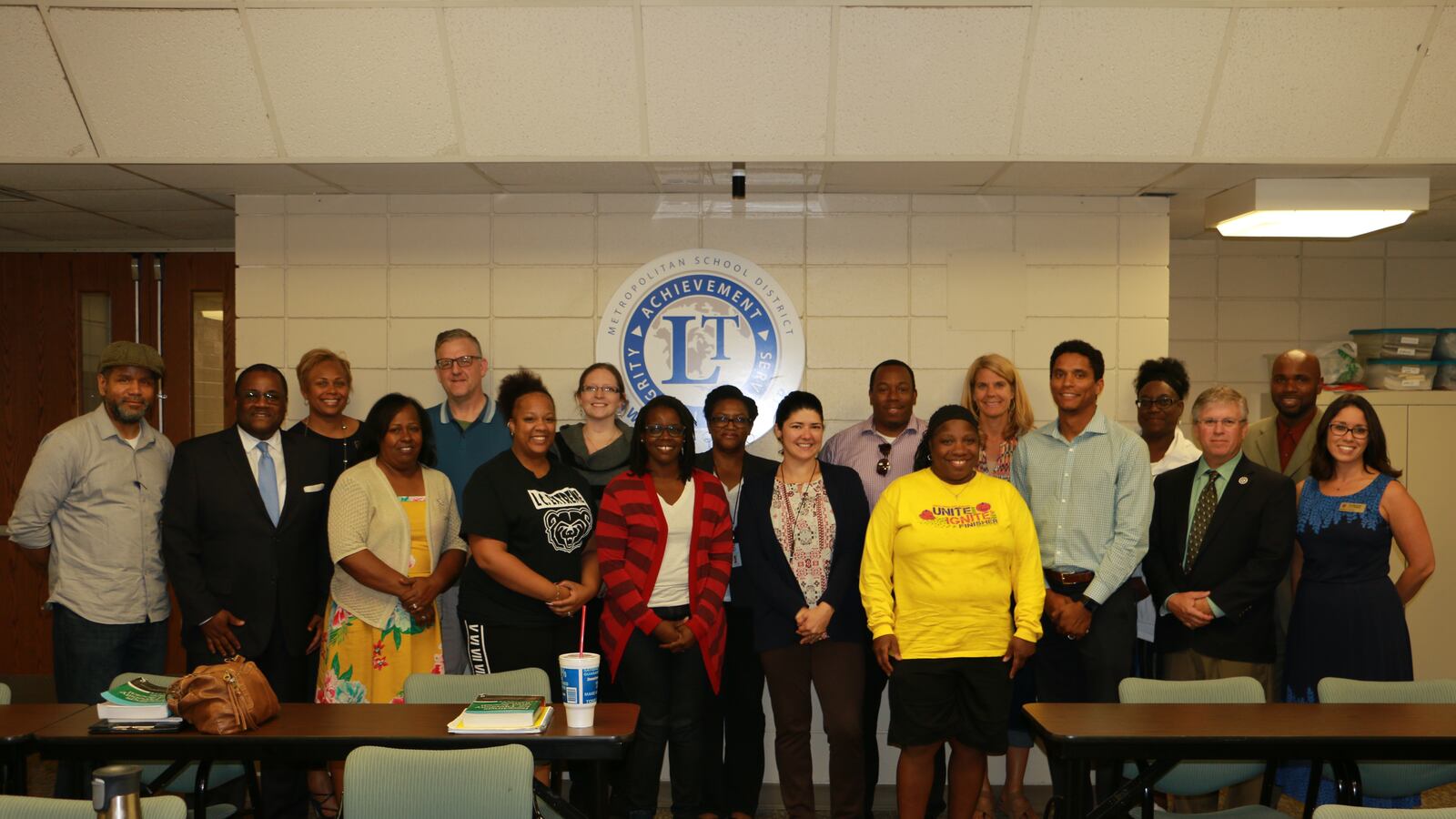 This year's Lawrence Township alternative license program cohort.