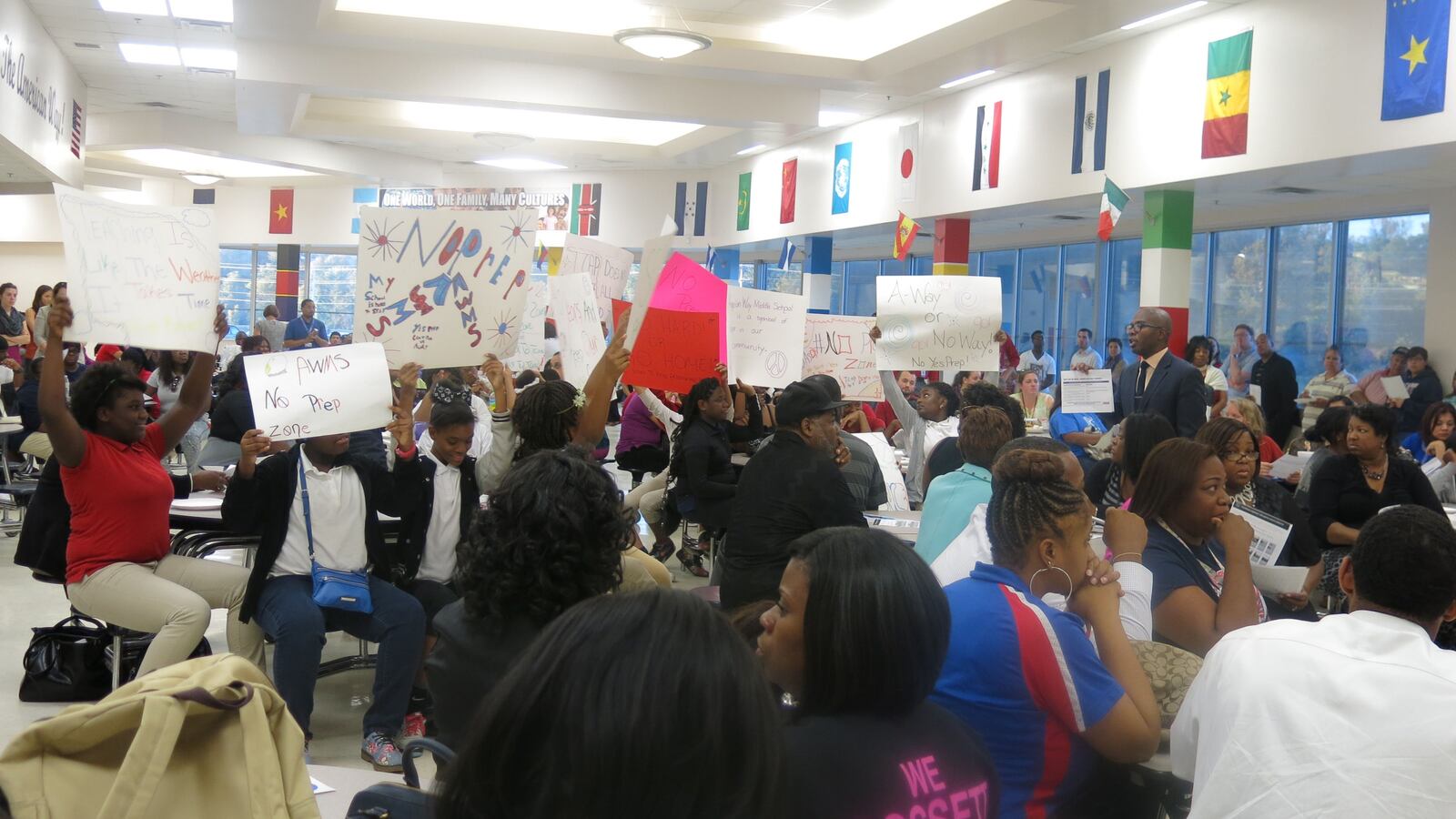 Protests over the state takeover of American Way Middle School in 2014, which is in Rep. Raumesh Akbari's district in Memphis, motivated her to file legislation designed to limit the power of the state's Achievement School District.