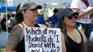 Majority of American teachers worry about shootings at their schools, survey shows