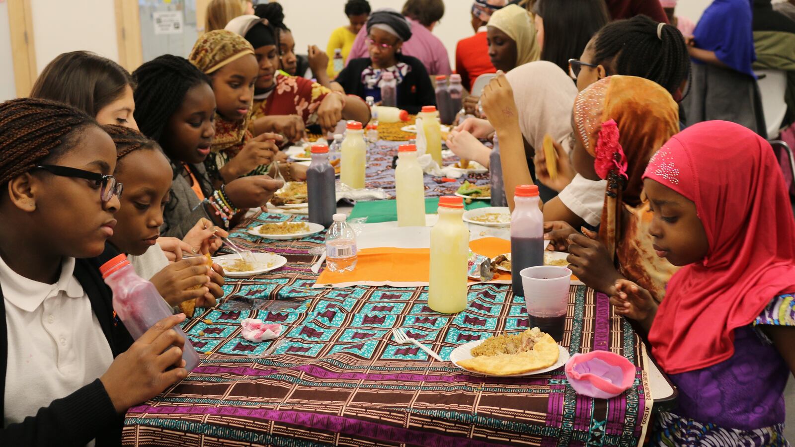 Children's Aid College Prep Charter School hosts regular events for its African families, one way the Bronx school tries to make sure immigrants are welcomed and served well.