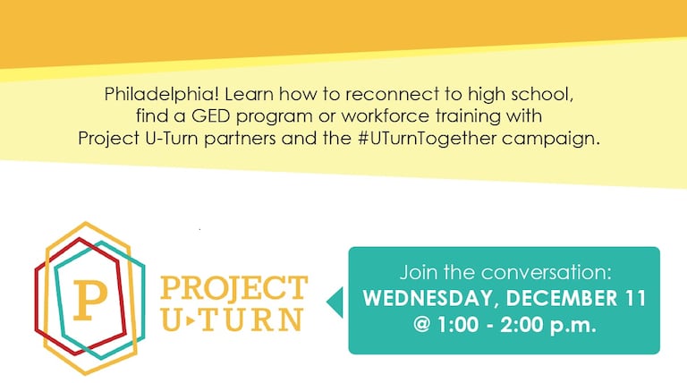Notebook hosts Project U-Turn Twitter chat