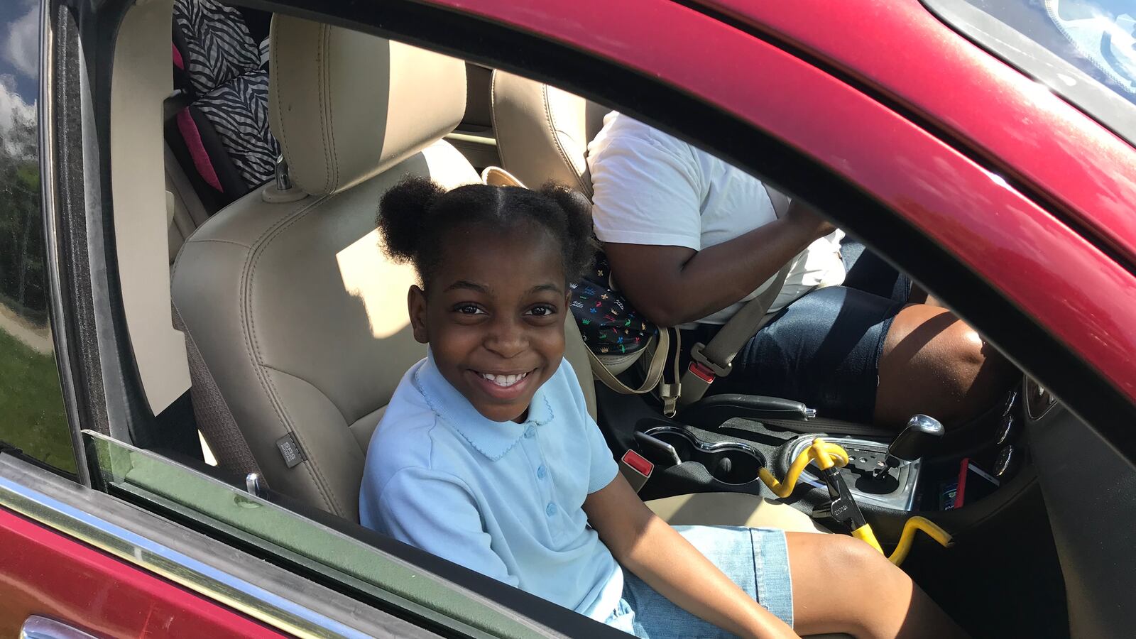 After her 11:40 a.m. dismissal Thursday, Lataliah Madden, a third grader at Davison Elementary-Middle School, said this week's early school closures due to extreme heat cut her education short