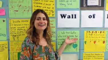 She teaches recent immigrants. Here’s how she makes her NYC classroom a safe space to learn English.