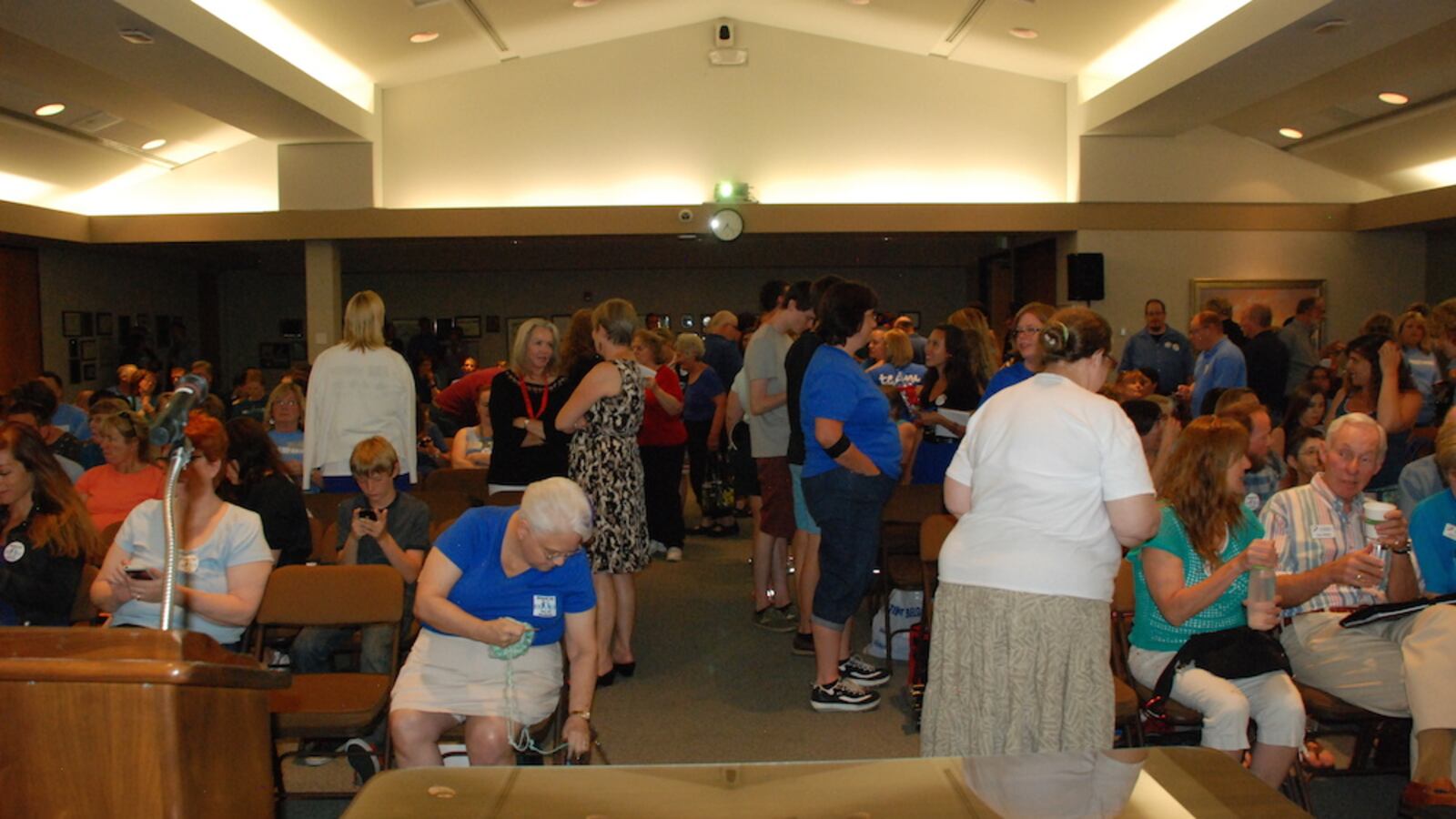 Jefferson County teachers and residents packed the June 5 Board of Education meeting when the board discussed the district's budget. Jeffco Public Schools Chief Financial Officer Lorie Gillis announced she's leaving the district today. Her office is responsible for the district's budget.