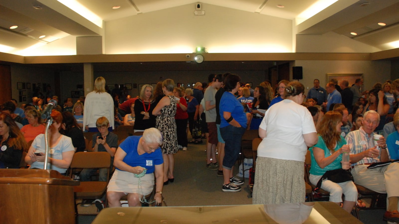Jefferson County teachers and residents packed the June 5 Board of Education meeting when the board discussed the district's budget. Jeffco Public Schools Chief Financial Officer Lorie Gillis announced she's leaving the district today. Her office is responsible for the district's budget.