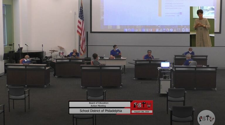 Board of Ed makes a bumpy return to meeting in person