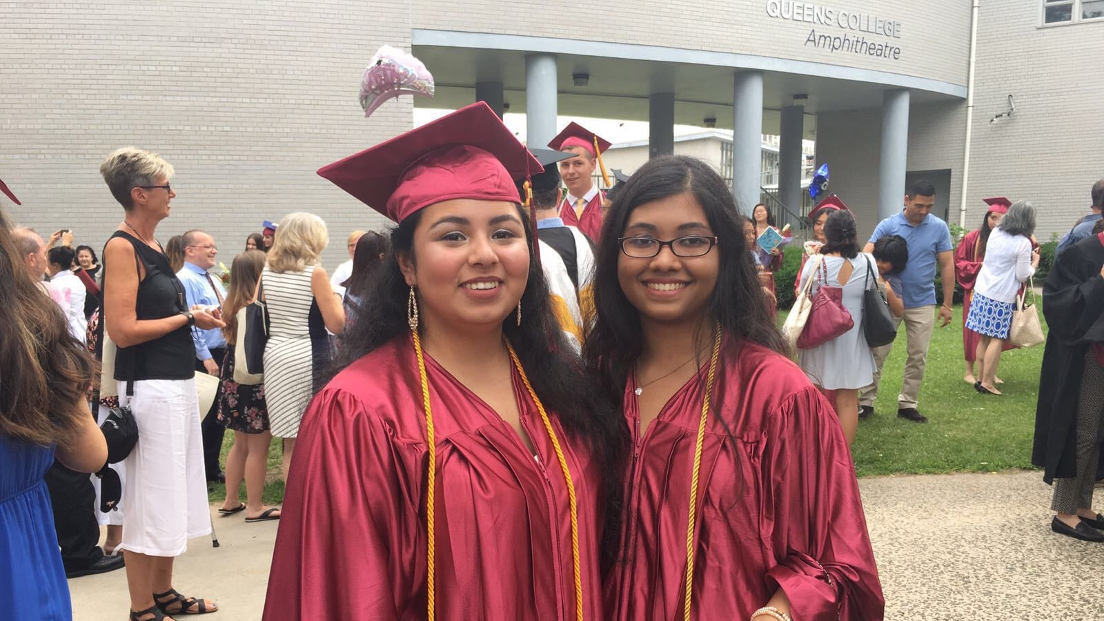 Mehrose Ahmad and Sumaita Hasan ran the Townsend Harris High School newspaper, The Classic, which recently won a national student-journalism award.