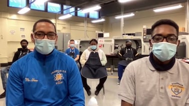 An accidental teacher, this Philadelphia machinist wants to diversify the field he loves