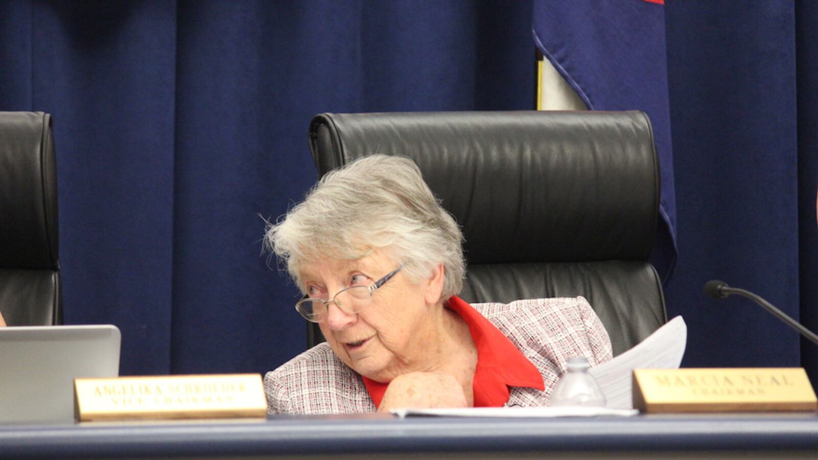 State Board of Education Chairwoman Marcia Neal has resigned.