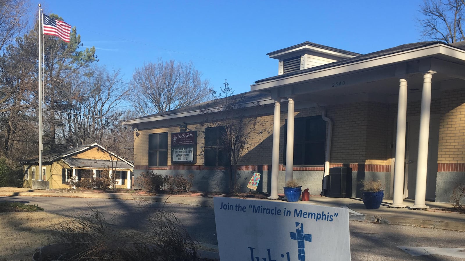 This private Catholic school in Binghampton is one of six that New Day Schools wants to convert into a charter school.