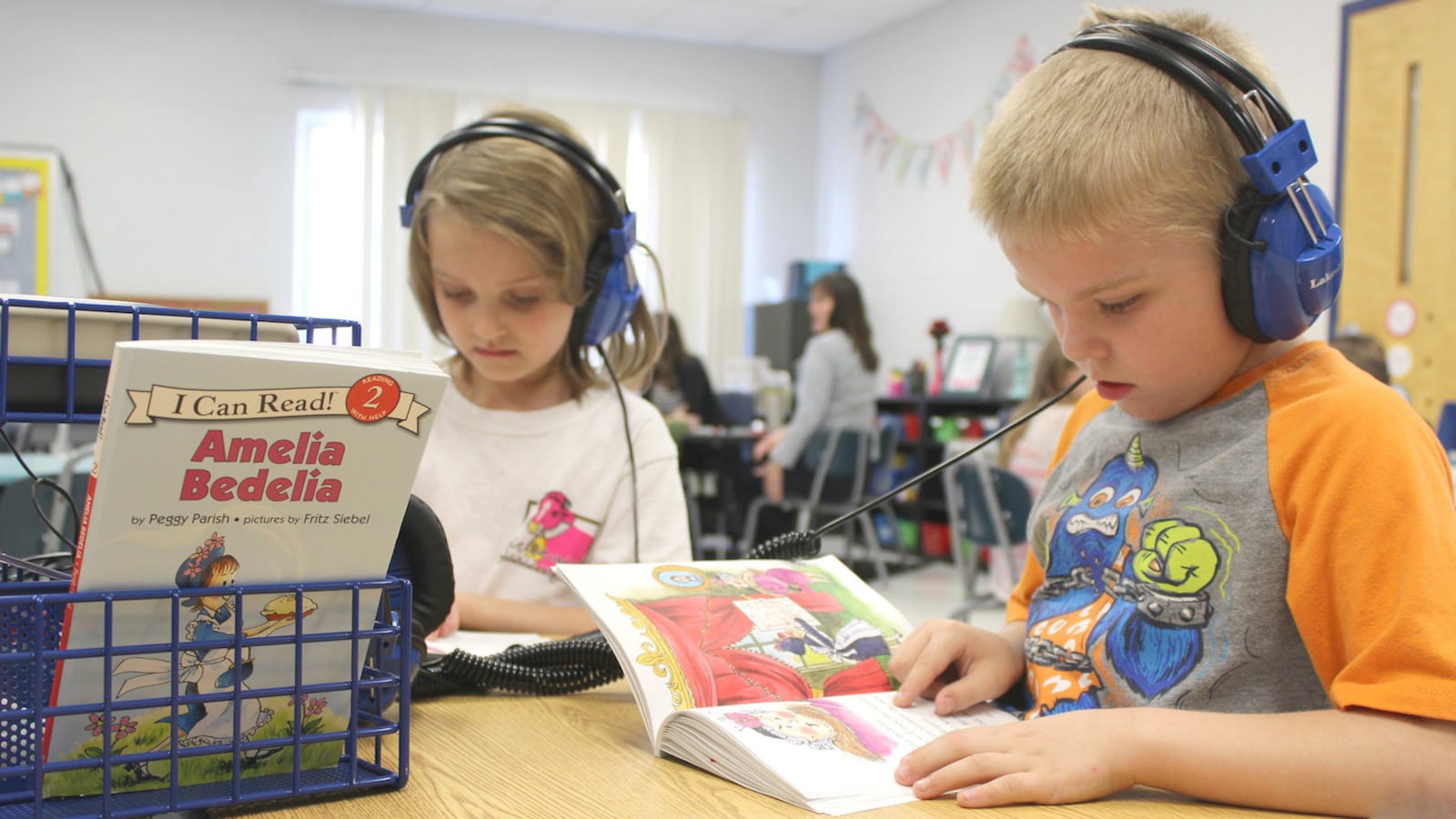 Students read in a classroom in Tennessee, now in its fourth year of Read to be Ready, a major literacy initiative started under Gov. Bill Haslam's administration and now in jeopardy under the administration of Gov. Bill Lee. (Photo courtesy of Tennessee Department of Education)